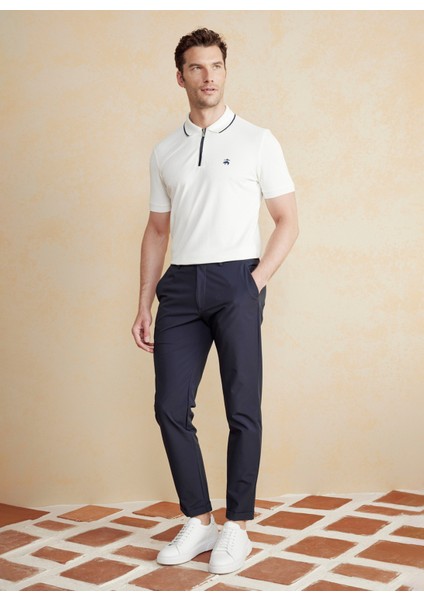 Normal Bel Düz Paça Standart Lacivert Erkek Pantolon BBSS25MPT022