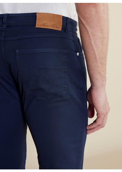 Normal Bel Düz Paça Standart Lacivert Erkek Pantolon BBSS25MPT010