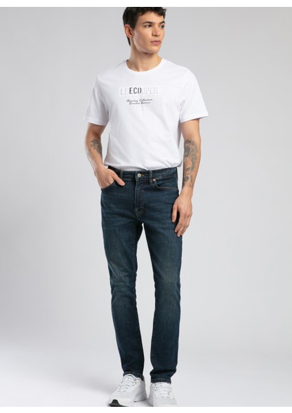 Yüksek Bel Slim Fit Erkek Denim Pantolon 252 Lcm 121032 Jack Chrıs Stone