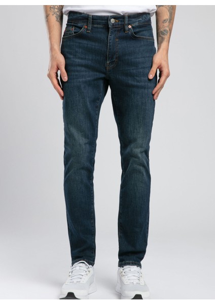Yüksek Bel Slim Fit Erkek Denim Pantolon 252 Lcm 121032 Jack Chrıs Stone fiyatları