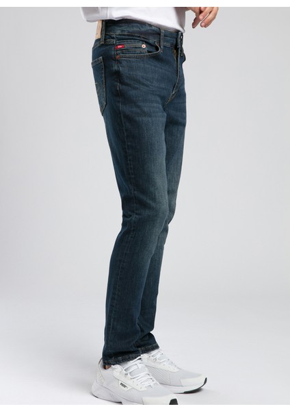 Yüksek Bel Slim Fit Erkek Denim Pantolon 252 Lcm 121032 Jack Chrıs Stone modelleri