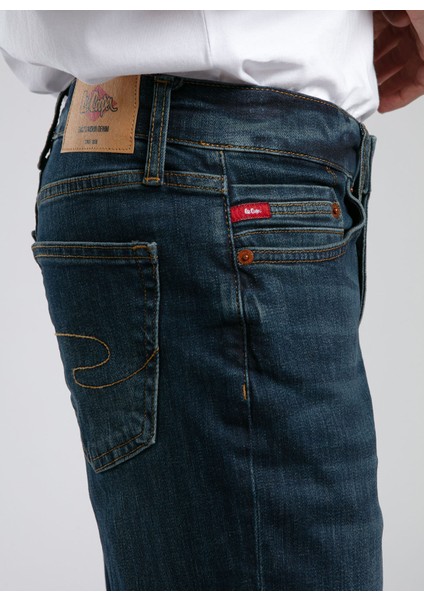 Yüksek Bel Slim Fit Erkek Denim Pantolon 252 Lcm 121032 Jack Chrıs Stone fırsatları