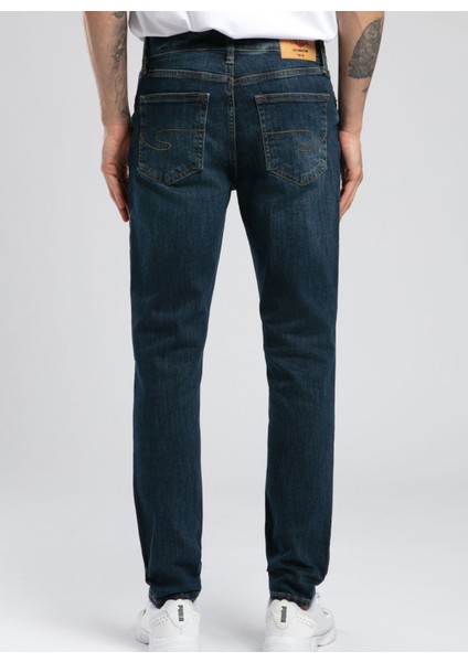 Yüksek Bel Slim Fit Erkek Denim Pantolon 252 Lcm 121032 Jack Chrıs Stone indirimleri