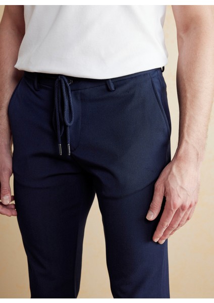 Normal Bel Düz Paça Standart Lacivert Erkek Pantolon BBSS25MPT024 indirimleri