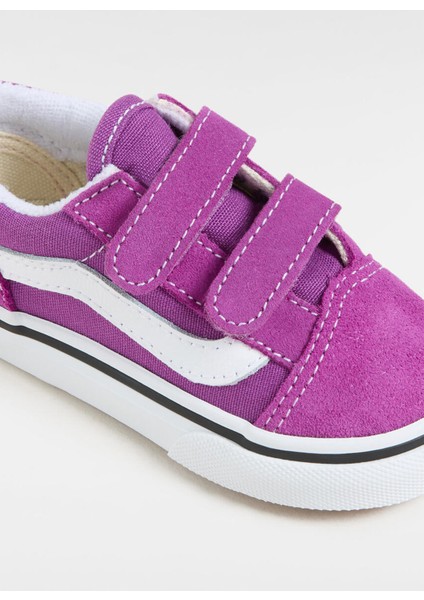 Mor Bebek Yürüyüş Ayakkabısı VN000CTGE2T1-OLD Skool V modelleri