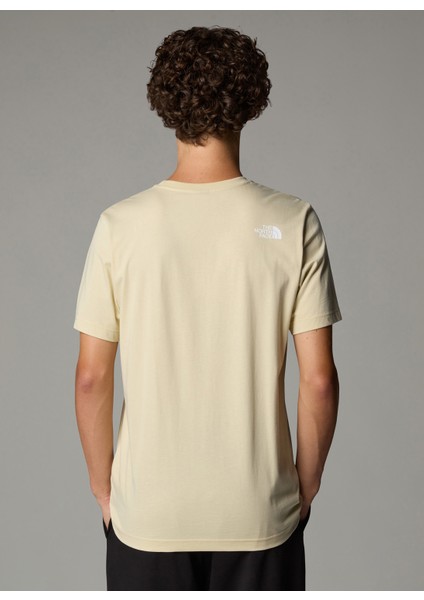 M Ss Mountain Line Tee Erkek T-Shirt modelleri