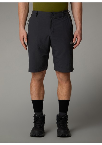 NF0A2S854EN1-M Tanken Short (Regula Gri Regular Fit Düz Erkek Kargo Şort