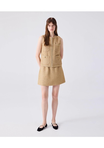 Parlak Iplikli Tüvit Yelek MW6240007010265 modelleri