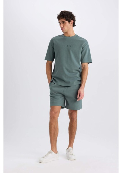 Regular Fit Düz Paça Cepli Basic Düz Şort B8792AX25SM modelleri