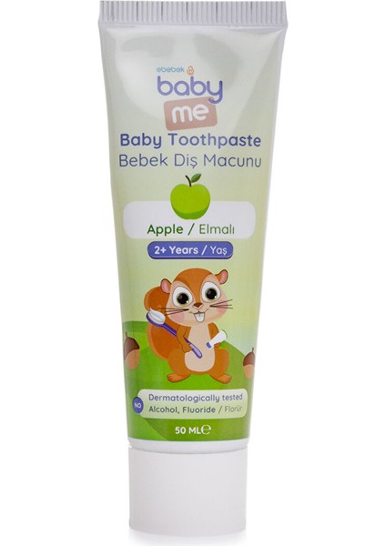 Bebek Diş Macunu Elmalı 50 ml