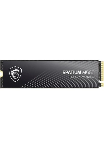 Msı 1tb Spatıum M560 10200-8400MB/S M2 Nvme Gen5 Disk