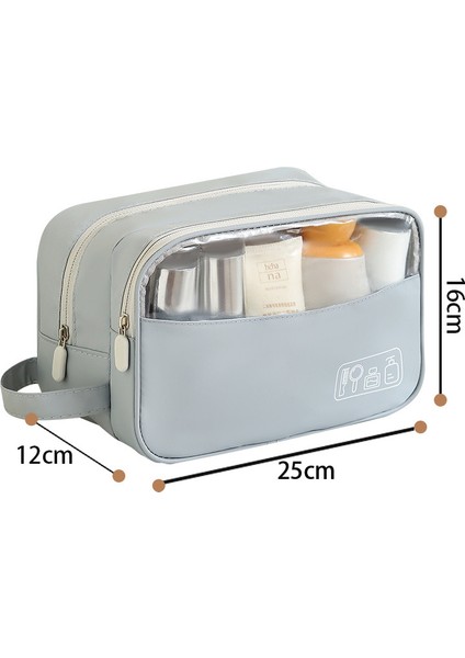 Su Geçirmez Tuvalet Çantası Kadın Kozmetik Çantası (Yurt Dışından)