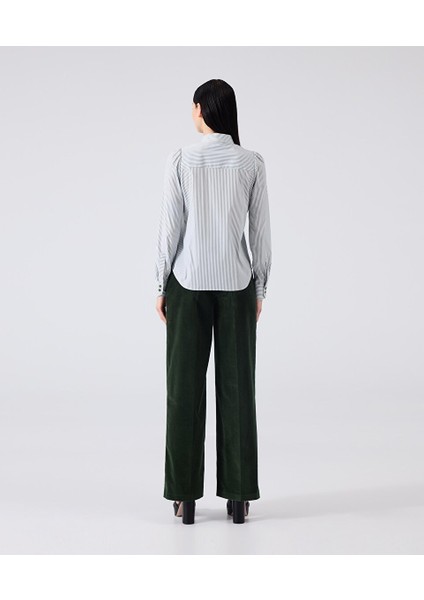 Çizgi Desen Yüksek Yaka Gömlek Mw6240025044070 fırsatları