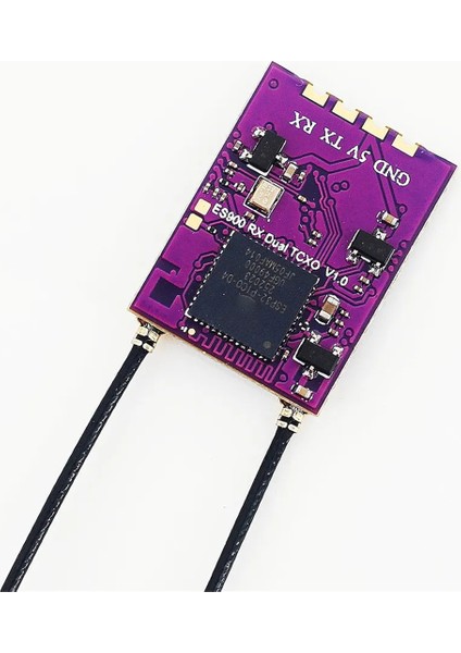 ES900 Dual Rx Elrs Çeşitlilik Alıcısı 915MHZ Dahili Tcxo Uçak Fpv Uzun Menzilli Iha'lar Dıy Parçaları (Yurt Dışından)