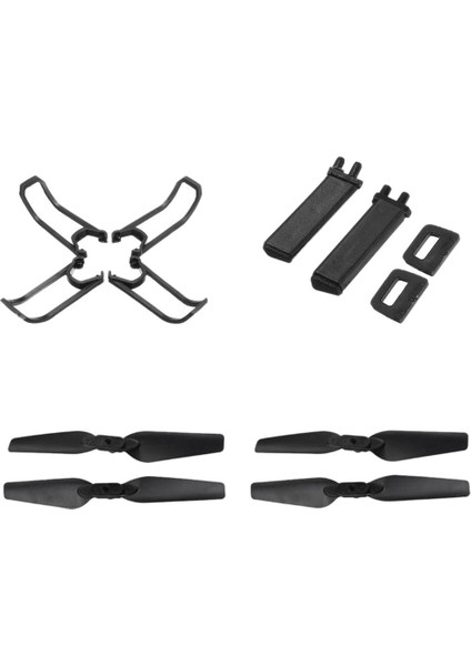 Açık Hava Iha E58 Uçan Aksesuarlar 4 Parça Kilitli Bıçaklar Koruma Çerçevesi 2 Iniş Takımı Kaykay Seti Wifi Fpv Rc Dört Eksenli Uçak Için (Yurt Dışından)