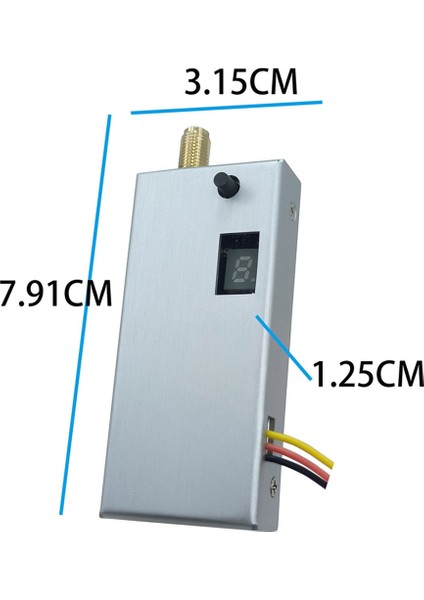 1.2g 1.3g 3W Vtx Y Tipi Antenli 8ch Fpv Ses Video Vericisi Rc Uzun Menzilli Drone Uçağı Için (Yurt Dışından) fiyatları