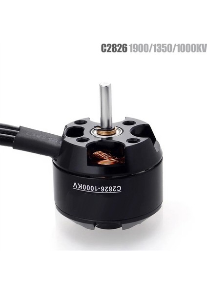 C2826 1900KV 14 Kutuplu Outrunner Fırçasız Motor Rc Uçak Uçak Sabit Kanatlı Planör Helikopter Için (Yurt Dışından)