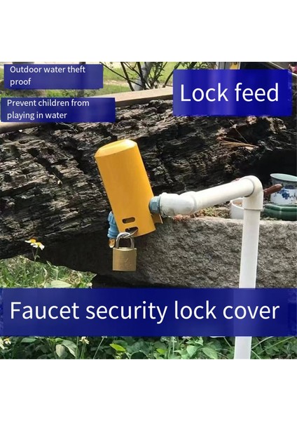 Anahtarlı Musluk Koruma Kilidi, Hırsızlık Önleyici Dış Plaka, Asma Kilit Kapağı, Su Anahtarı Vanası (Yurt Dışından) fiyatları