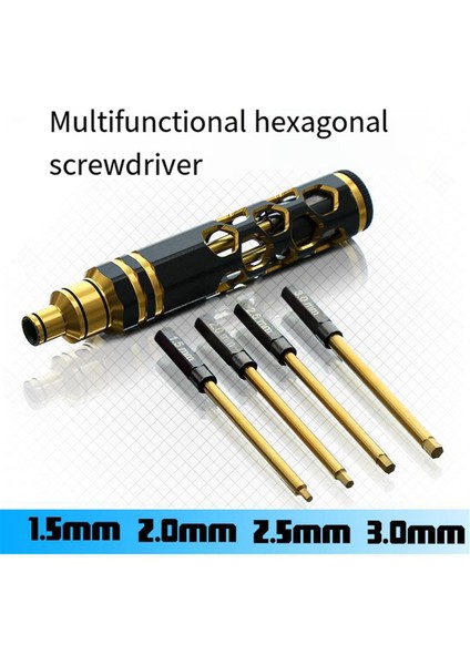 Fpv Yarış Iha'ları, Helikopterler, Uçaklar, Arabalar ve Tekne Modelleri Için 4'ü 1 Arada Altıgen Tornavida Seti (Yurt Dışından) fiyatları