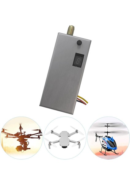 1.2g 1.3g 3W Vtx 8ch Fpv Ses Video Vericisi Rc Uzun Menzilli Drone Uçağı Için (Yurt Dışından)