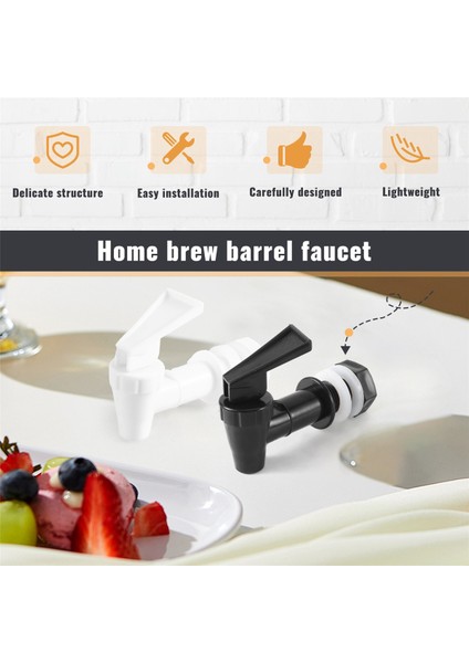 4 Takım Yedek Soğutucu Musluk Su Şişesi Sürahi, Dağıtıcı Musluk Musluk Ağzı Içecek Kolu Dökme Vanası (Yurt Dışından) indirimleri