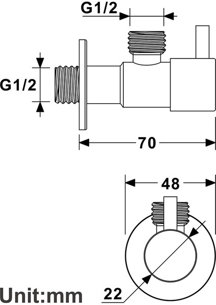 Siyah Açı Vanası 304 Paslanmaz Çelik Su Durdurucu Sızıntı Geçirmez Soğuk ve Sıcak Genel Banyo Aksesuarları (Yurt Dışından) fiyatları