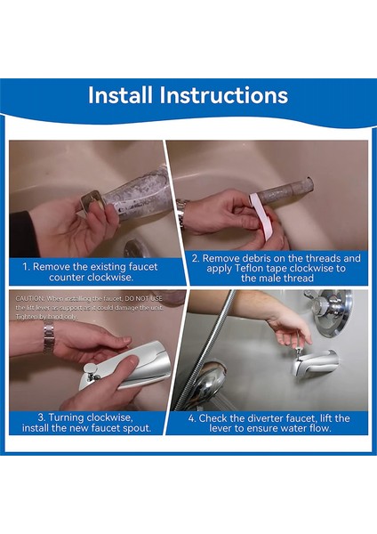 Banyo Küvet Musluğu, 5 1/4 Inç Erişim Duvar Ön Montajı Duş Yönlendirici 1/2ın IPS Iç Dişli Küvet Musluğu Musluğu (Yurt Dışından) fiyatları