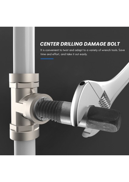 7 20MM 1/2 DN15 Boru Hasarlı Kırık Vidalar Çıkarıcı Matkap Uçları Kolay Çıkarıcı Orta Cıvatalar (Yurt Dışından)