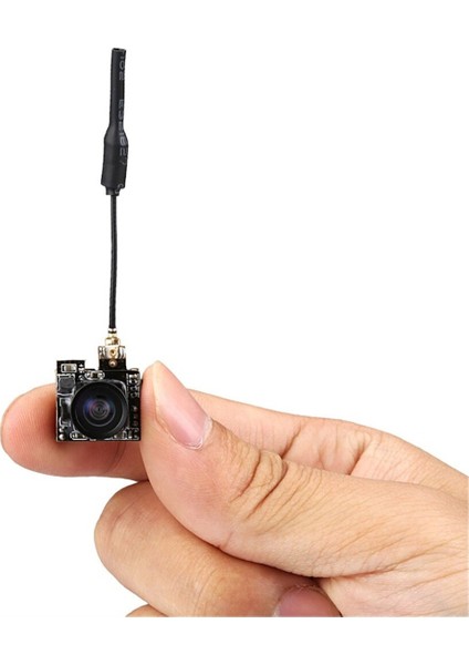 Mini Kamera Fpv Aıo 5.8g 25MW 40CH 800TVL Verici Lst-S2+ Osd Parçaları ile Rc Yarış Drone'u Için (Yurt Dışından)