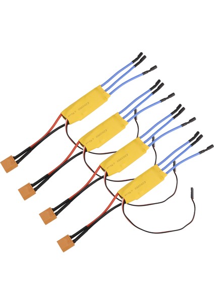 40A Esc Fırçasız Rc Motor Hız Kontrol Cihazı Bec F450 Helikopter Tekne XT60 Fpv Küçük Quadcopter Drone Için (Yurt Dışından)