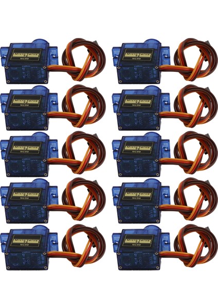 10 Adet SG90 9g Mikro-Servo Rc Uçaklar Sabit Kanatlı Uçak Modeli Telekontrol Oyuncak Servo Motor 450 Helikopter (Yurt Dışından)