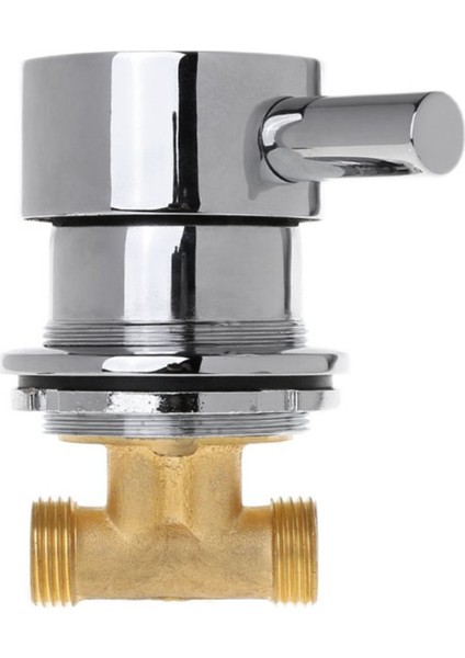 G1/2ınch Sıcak ve Soğuk Su Karıştırma Vanası Termostatik Mikser 2'si 1 Arada Duş Odası Için Musluk (Yurt Dışından)