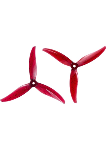 10 Çift Drone Pervanesi 5127.5 5.1 Inç 3 Bıçaklı Pc Rc Fpv Freestyle Drone Aksesuarları Parça Kırmızı (Yurt Dışından)