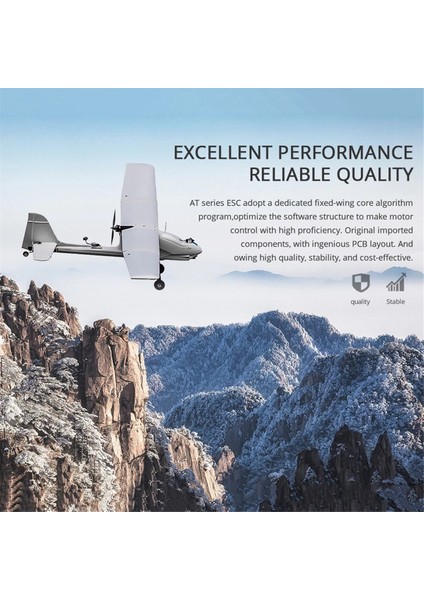 At 55A Eschız Kontrol Cihazı 2-6s Lipo Bec Fırçasız Rc Fpv Drone Için (Yurt Dışından)