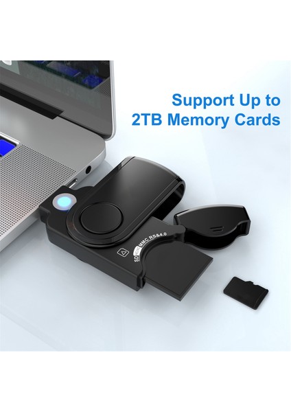 USB 3.2 Çoklu Hafıza Kartı Okuyucu Otg Android Adaptörü Usb3.0 Mic Sd/tf Bilgisayar Pc Için (Yurt Dışından)