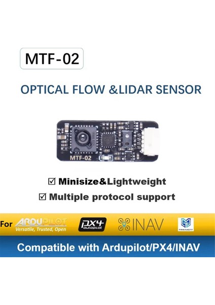 Mtf-02 Optik Akış & Lıdar Sensörü Modülü 6m Micolink ile Uyumlu (Yurt Dışından)