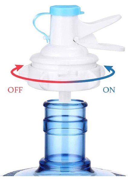 6'lı Paket Su Sebili Vanası, Sürahi Vana Kapağı Şişe Musluğu Yeniden Kullanılabilir Plastik Musluk Musluğu (Yurt Dışından) fiyatları