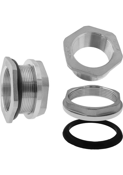 3/4 Inç Su Tankı Bağlantısı SUS304 Paslanmaz Çelik Toplu Bağlantı Parçası, Su Borusu Bağlantısı, Yağmur Fıçıları, Akvaryumlar Için (Yurt Dışından) fırsatları