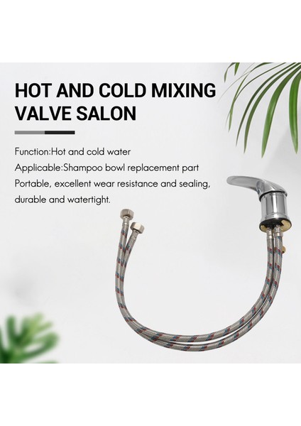 Takım Şampuan Yatak Sandalye Musluk + Duş Hortumlu Salon Banyo Lavabosu Paslanmaz Çelik Lavabo (Yurt Dışından)