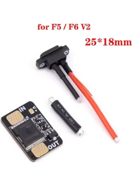 F5/f6 V2 25X18MM Fpv Freestyle Drone Dıy Parçaları Için XT60E-M ile Kıvılcım Önleyici Filtre (Yurt Dışından)