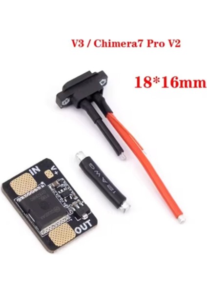 F5/f6 V2 25X18MM Fpv Freestyle Drone Dıy Parçaları Için XT60E-M ile Kıvılcım Önleyici Filtre (Yurt Dışından)