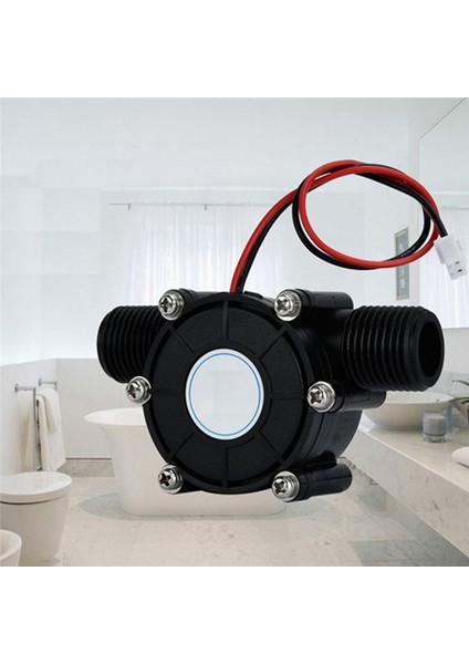 Mikro Hidro Jeneratör 80V 10W Dc Su Akış Türbini Hidroelektrik Musluk Hidrolik Dıy (Yurt Dışından)