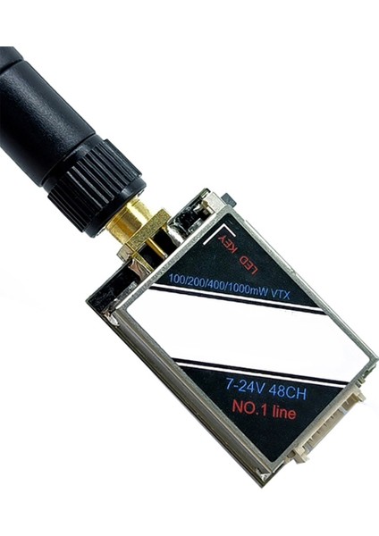 5.8ghz 48CH Fpv Vtx Kablosuz Görüntü Video Vericisi 0/100/200/400/1000MW Rp-Sma Antenli Rc Yarış Drone'u Için (Yurt Dışından)