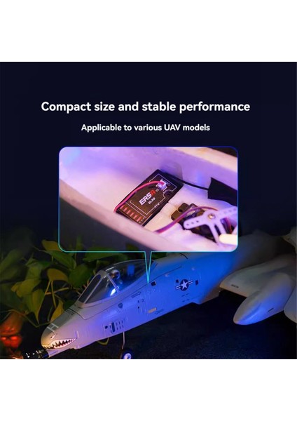 ER5A V2 Pwm Alıcısı 2.4ghz 5ch Expresslrs Mini Destek Voltaj Geri Dönüşü Fpv Iha'lar Için (Yurt Dışından)
