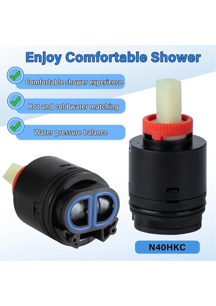 Duş Kartuşları Değişimi, Musluk Kartuşu Değişimi, Birçok Diğer Küvet/duş Musluğuyla Uyumlu, Vana Için (Yurt Dışından) indirimleri