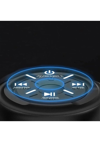 Ledli Işıklı Taşınabilir Bluetooth Hoparlör | Kablosuz Aux Girişli Ses Bombası Yeni Nesil Hoparlör modelleri