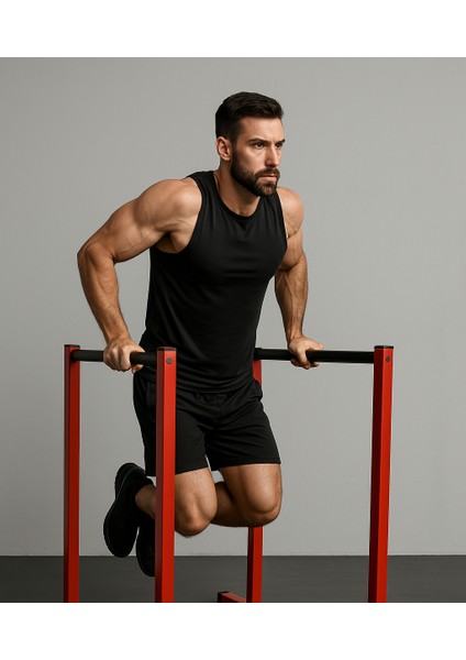 Paralel Dips - Çift Bar Egzersiz Standı