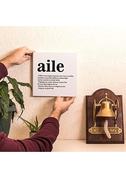 Kelime Anlamlı Kanvas Tablo fiyatları