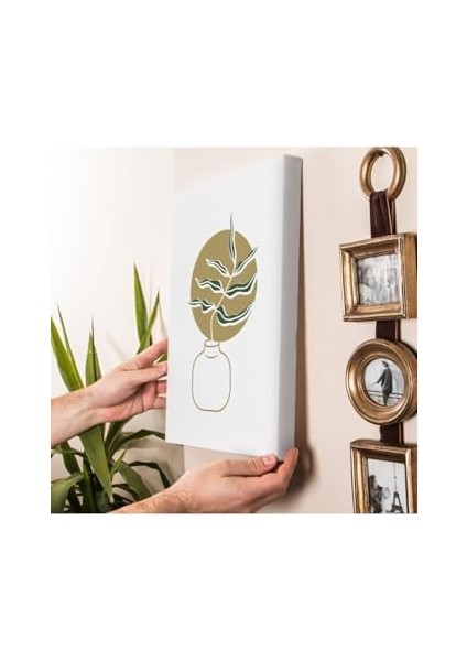 Bohemian Plant Tasarımlı 30 x 40 Kanvas Tablo - Dekoratif Duvar Tablosu fiyatları