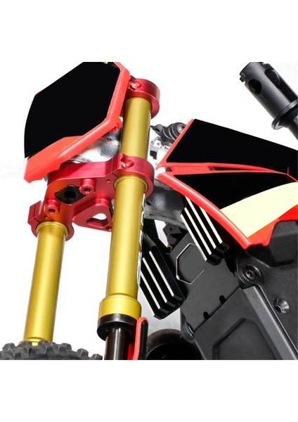 1/4 Promoto-Mx Elektrikli Motosiklet Alüminyum Alaşımlı Ön Musluk Koltuk Desteği 261010 Gümüş (Yurt Dışından) modelleri